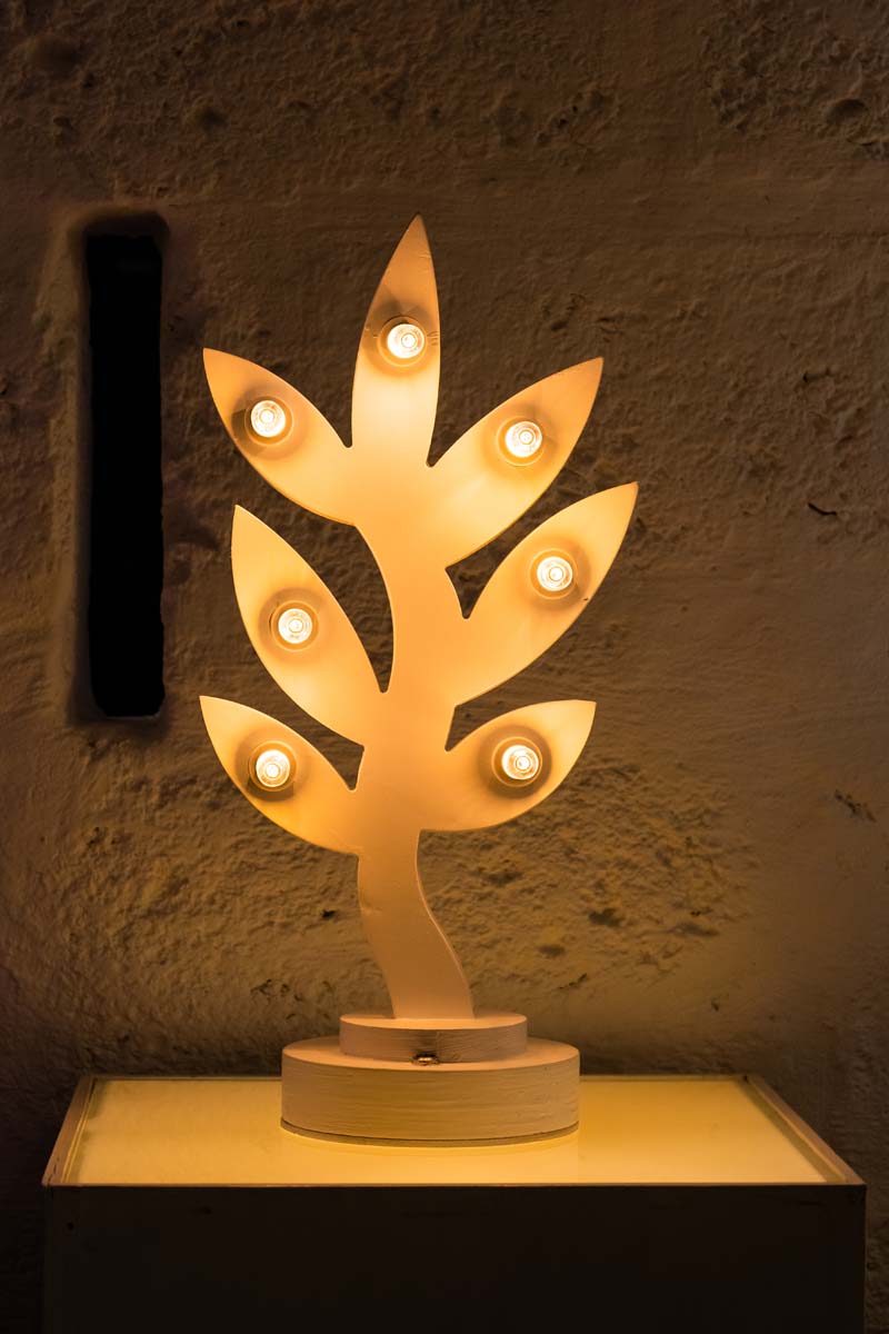 Lampada Foglia Ulivo