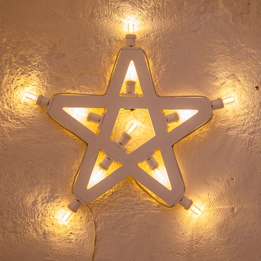 Lampada stella piccola 5 punte